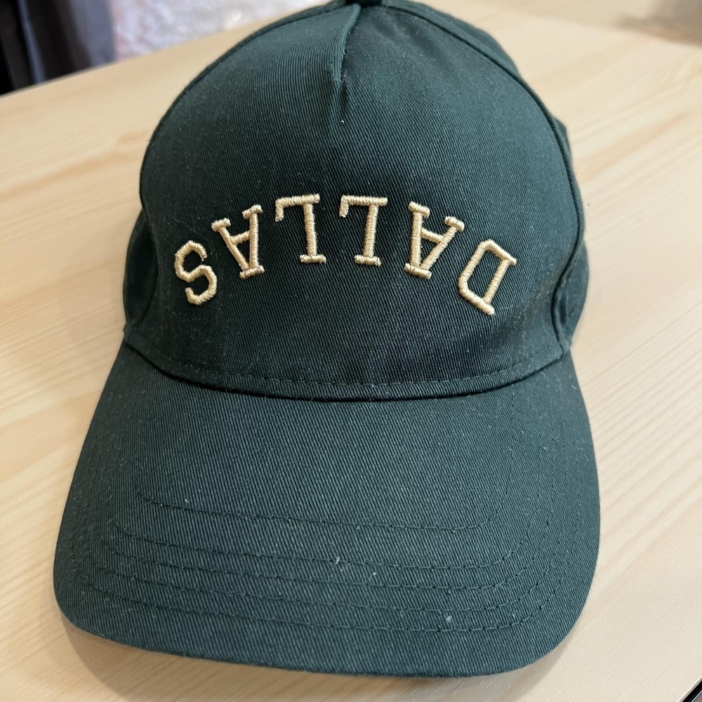 Dallas Stars True Brand Hat Cap Snap Back Mens One Size Green Embroidered